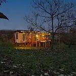 Vakantiehuis Tiny Haus - Sternenblick - Sauna Garvensdorf