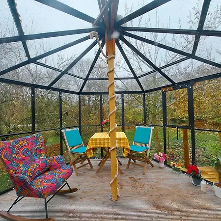 Tiny Haus - Sternenblick - Sauna Tatil Evi Garvensdorf