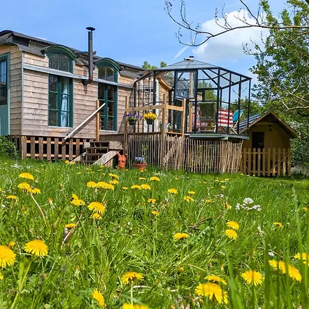 Vakantiehuis Tiny Haus - Sternenblick - Sauna Garvensdorf